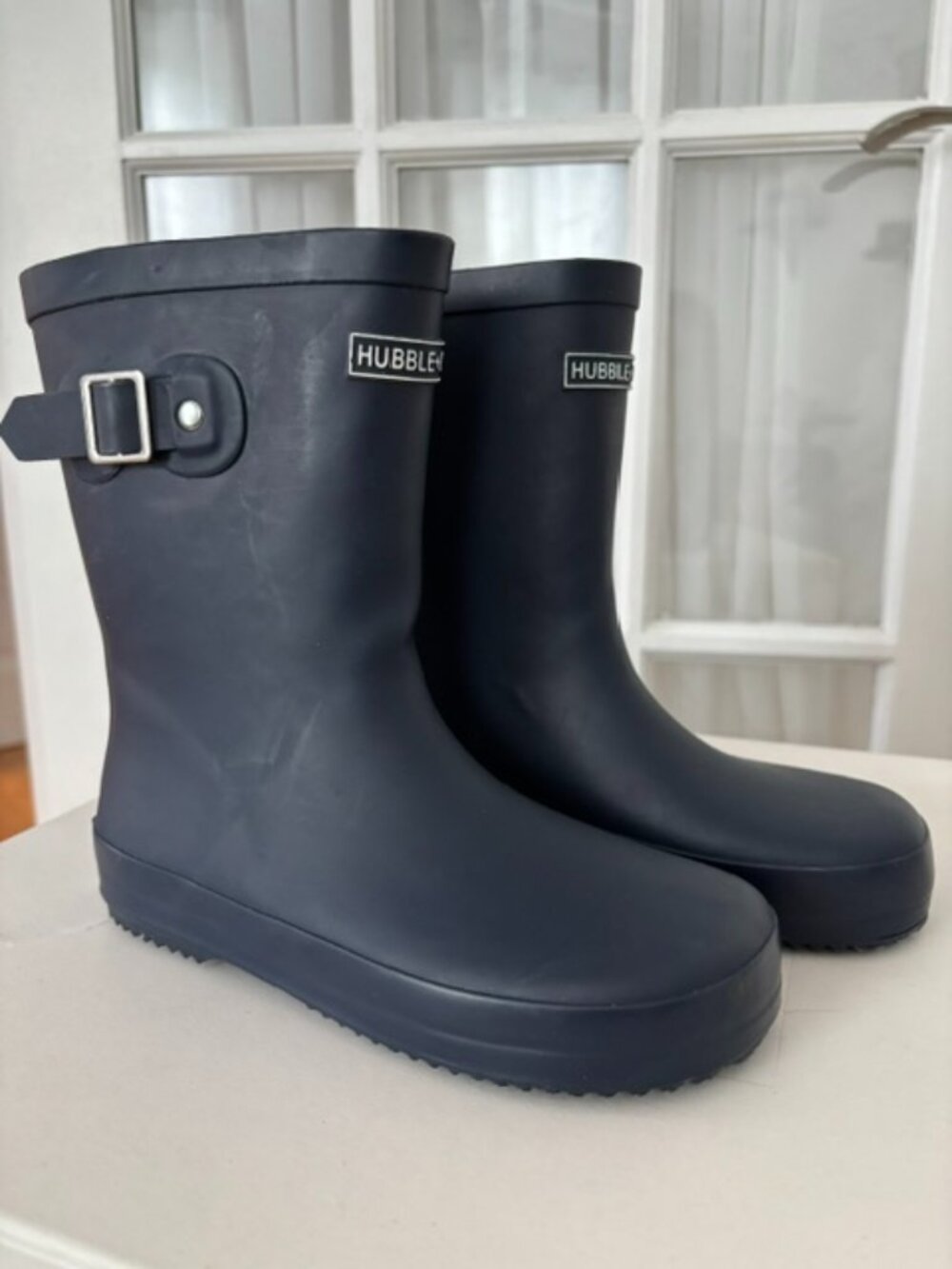 Hubble & Duke Children's Rain Boots - Size 1 - Navy Blue